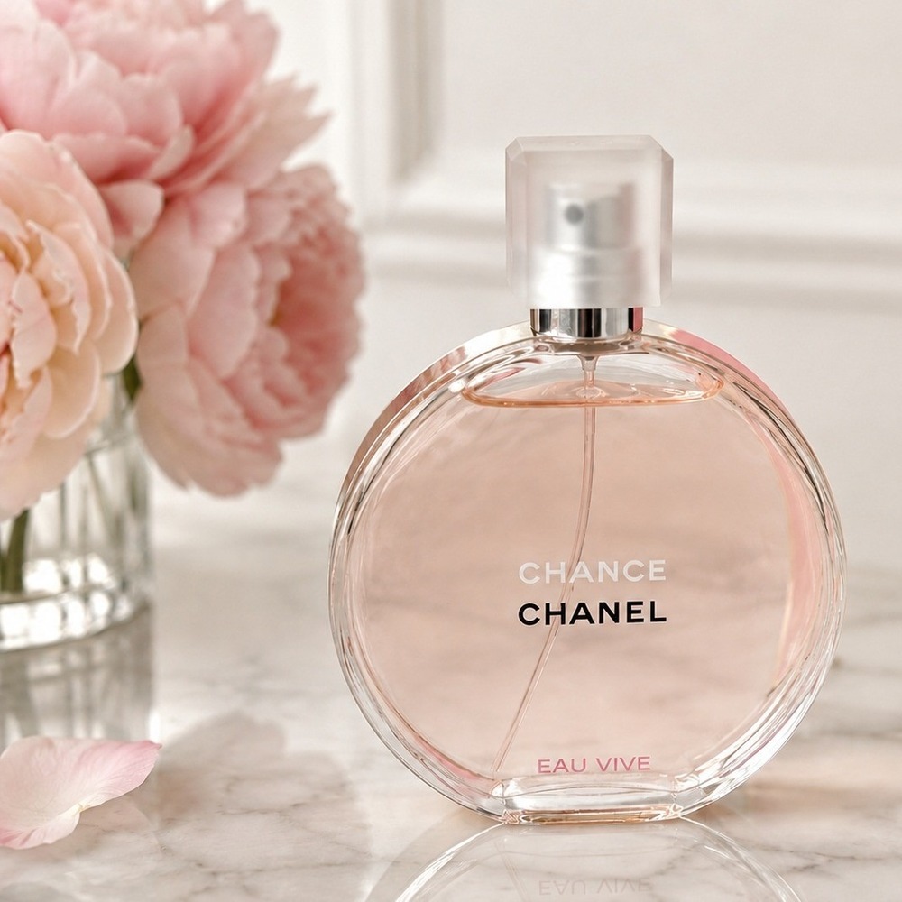 CHANEL Chance Eau Vive Eau de Toilette EDT Spray 3.4 oz 100ml Full Bottle